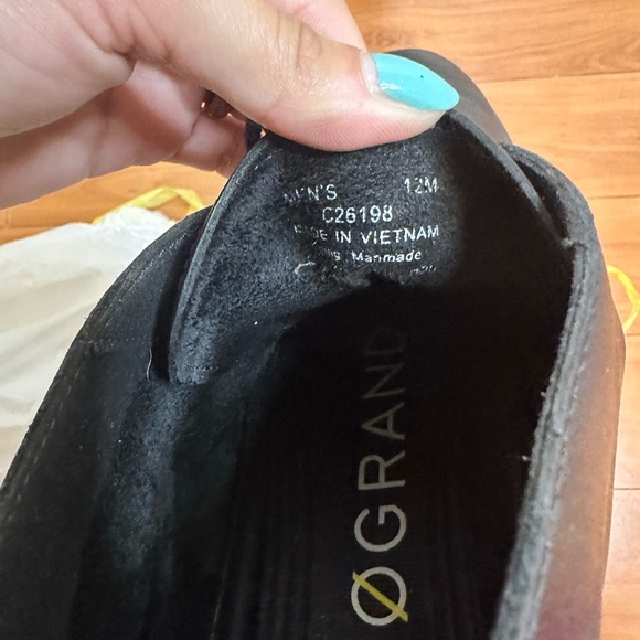 Cole Haan Men's 2.ZeroGrand Chukka Boot Black  Size 12 - Picture 7 of 7